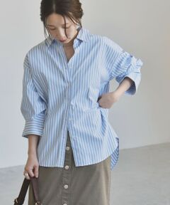 SHIPS / シップス シャツ・ブラウス | 《予約》quaranciel:〈UVカット/洗濯機可能〉UNITO plus レギュラーカラー ルーズ シャツ