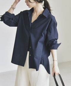 SHIPS / シップス シャツ・ブラウス | 《予約》quaranciel:〈UVカット/洗濯機可能〉UNITO plus レギュラーカラー ルーズ シャツ
