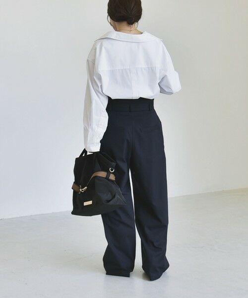 SHIPS / シップス シャツ・ブラウス | 《予約》quaranciel:〈UVカット/洗濯機可能〉UNITO plus レギュラーカラー ルーズ シャツ | 詳細14