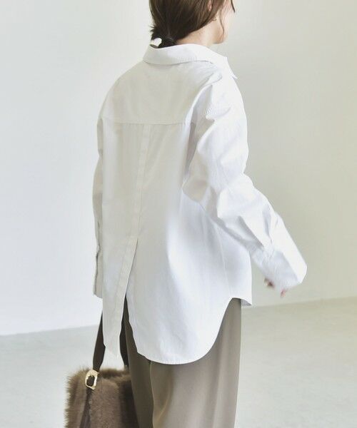 SHIPS / シップス シャツ・ブラウス | 《予約》quaranciel:〈UVカット/洗濯機可能〉UNITO plus レギュラーカラー ルーズ シャツ | 詳細9
