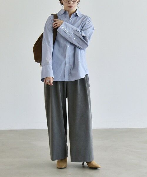 SHIPS / シップス シャツ・ブラウス | 《予約》quaranciel:〈UVカット/洗濯機可能〉UNITO plus レギュラーカラー ルーズ シャツ | 詳細28