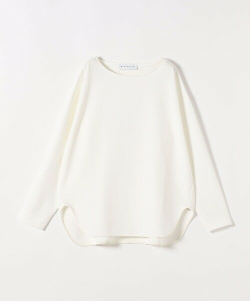 SHIPS / シップス カットソー | 《予約》quaranciel:〈洗濯機可能〉カットジョーゼット ラウンドヘム ルーズ プルオーバー | 詳細12