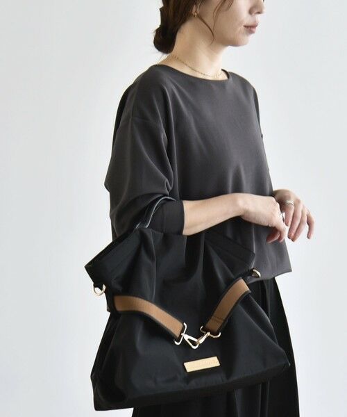 SHIPS / シップス カットソー | 《予約》quaranciel:〈洗濯機可能〉カットジョーゼット ラウンドヘム ルーズ プルオーバー | 詳細21