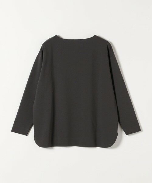 SHIPS / シップス カットソー | 《予約》quaranciel:〈洗濯機可能〉カットジョーゼット ラウンドヘム ルーズ プルオーバー | 詳細29