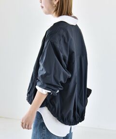 SHIPS / シップス ブルゾン | 《予約》quaranciel:〈防水/防風/洗濯機可能〉LIMONTA EAST ノーカラー ドロスト ブルゾン
