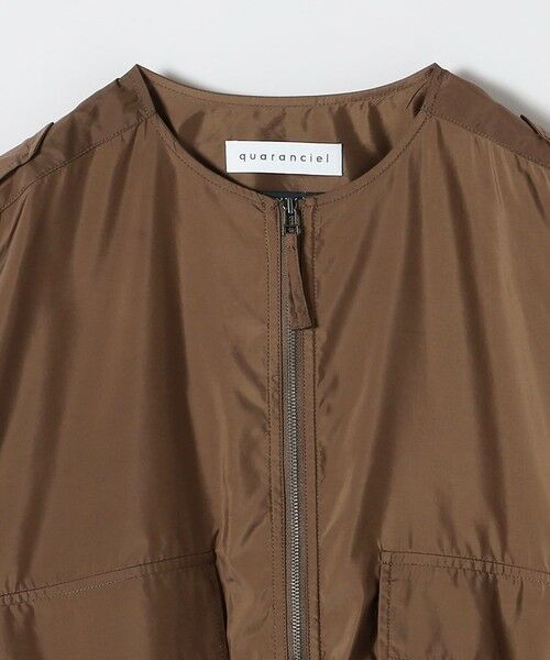 SHIPS / シップス ブルゾン | 《予約》quaranciel:〈防水/防風/洗濯機可能〉LIMONTA EAST ノーカラー ドロスト ブルゾン | 詳細13