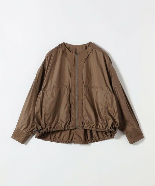 SHIPS / シップス ブルゾン | 《予約》quaranciel:〈防水/防風/洗濯機可能〉LIMONTA EAST ノーカラー ドロスト ブルゾン | 詳細19