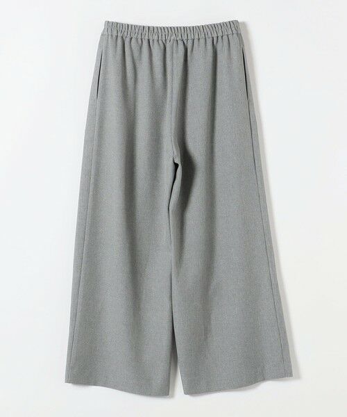 SHIPS / シップス ロング・マキシ丈ワンピース | 《予約》quaranciel:〈洗濯機可能〉ウールライク Vネック スキッパー シャツ & ワイド パンツ セットアップ | 詳細22