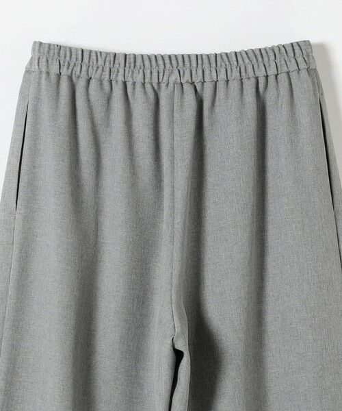SHIPS / シップス ロング・マキシ丈ワンピース | 《予約》quaranciel:〈洗濯機可能〉ウールライク Vネック スキッパー シャツ & ワイド パンツ セットアップ | 詳細24
