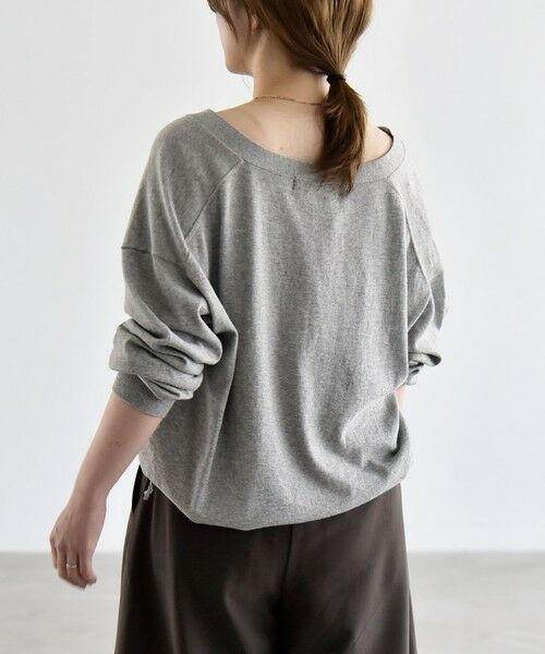 SHIPS / シップス カーディガン・ボレロ | 《予約》quaranciel:〈手洗い可能〉カシミヤ ミックス Vネック ドロスト カーディガン | 詳細8