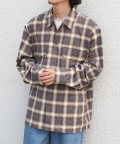 SHIPS / シップス シャツ・ブラウス | SHIPS any:〈洗濯機可能〉オンブレ チェック フラップ ポケット リラックス ネルシャツ◆
