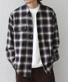 SHIPS / シップス シャツ・ブラウス | SHIPS any:〈洗濯機可能〉オンブレ チェック フラップ ポケット リラックス ネルシャツ◆