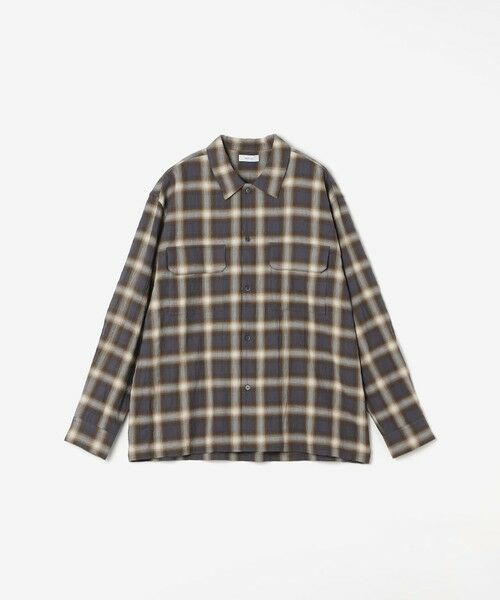 SHIPS / シップス シャツ・ブラウス | SHIPS any:〈洗濯機可能〉オンブレ チェック フラップ ポケット リラックス ネルシャツ◆ | 詳細7