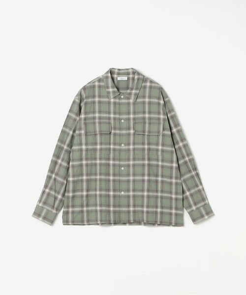 SHIPS / シップス シャツ・ブラウス | SHIPS any:〈洗濯機可能〉オンブレ チェック フラップ ポケット リラックス ネルシャツ◆ | 詳細29