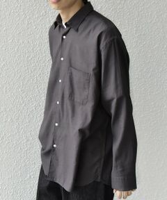 SHIPS / シップス シャツ・ブラウス | SHIPS any:〈洗濯機可能〉コットン/シルク エアリー ポケット レギュラーカラー シャツ◆