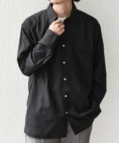 SHIPS / シップス シャツ・ブラウス | SHIPS any:〈洗濯機可能〉コットン/シルク エアリー ポケット レギュラーカラー シャツ◆