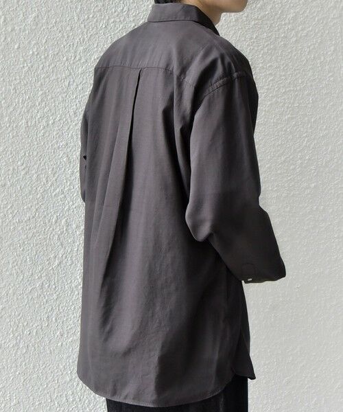 SHIPS / シップス シャツ・ブラウス | SHIPS any:〈洗濯機可能〉コットン/シルク エアリー ポケット レギュラーカラー シャツ◆ | 詳細5