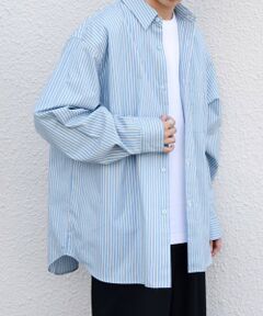 SHIPS / シップス シャツ・ブラウス | SHIPS any: JAPAN MADE ブラッシュド エアリー レギュラーカラー シャツ◆