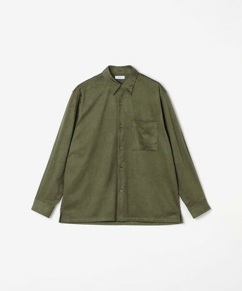 SHIPS / シップス シャツ・ブラウス | SHIPS any: フェード ポリエステルスエード ポケット レギュラーカラー シャツ◆ | 詳細21