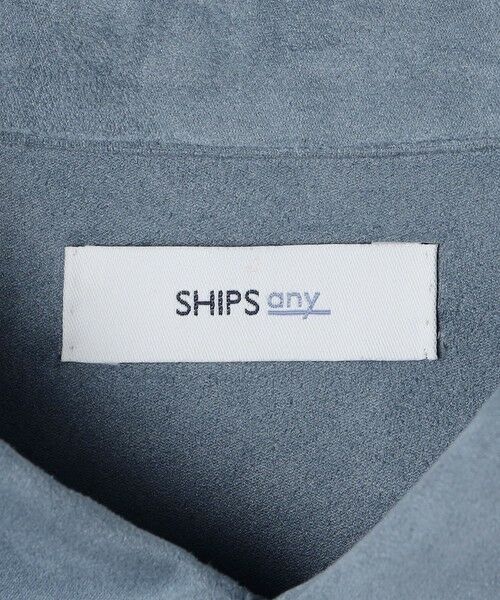 SHIPS / シップス シャツ・ブラウス | SHIPS any: フェード ポリエステルスエード ポケット レギュラーカラー シャツ◆ | 詳細30
