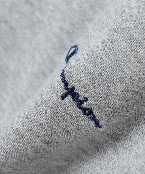 SHIPS / シップス スウェット | 【SHIPS any別注】Champion: ワンポイント ロゴ 刺繍 ステッチ リラックス スウェット◆ | 詳細15