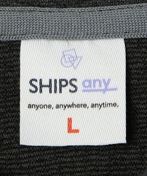 SHIPS / シップス カットソー | SHIPS any:〈洗濯機可能〉フクレ ジャカード リラックス ヘンリーネックTシャツ(ロンT)◆ | 詳細18