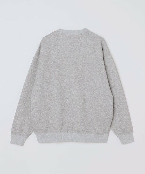 SHIPS / シップス カットソー | SHIPS any:〈洗濯機可能〉フクレ ジャカード ロゴ 刺繍 サイドポケットTシャツ(ロンT)◆ | 詳細16