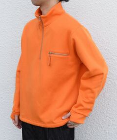 SHIPS / シップス スウェット | SHIPS any:〈洗濯機可能〉ハーフジップ スピンドル ポケット 裏起毛 スウェット◆