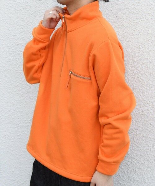 SHIPS / シップス スウェット | SHIPS any:〈洗濯機可能〉ハーフジップ スピンドル ポケット 裏起毛 スウェット◆ | 詳細26