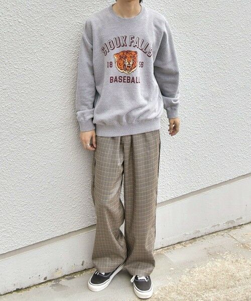SHIPS / シップス スウェット | SCREEN STARS: カレッジ プリント リラックス スウェット◆ | 詳細1