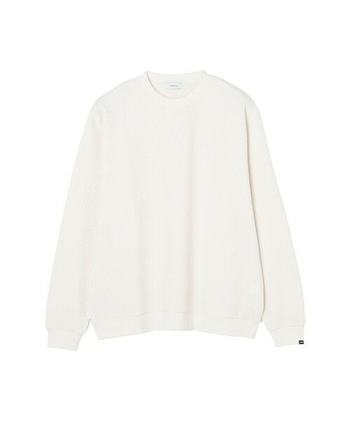 SHIPS / シップス Tシャツ | SHIPS any:〈洗濯機可能〉ワッフル ワンポイント クルーネック Tシャツ(ロンT)◆ | 詳細8