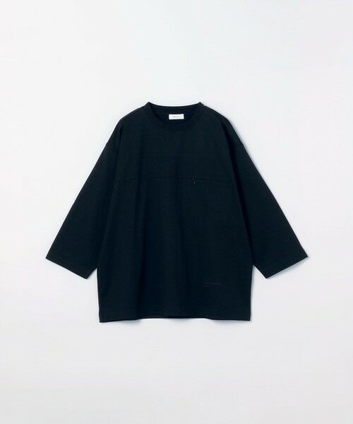 SHIPS / シップス Tシャツ | SHIPS any:〈洗濯機可能〉ピマ コットン ワンポイント 刺繍 7分袖 ポケット Tシャツ◆ | 詳細16