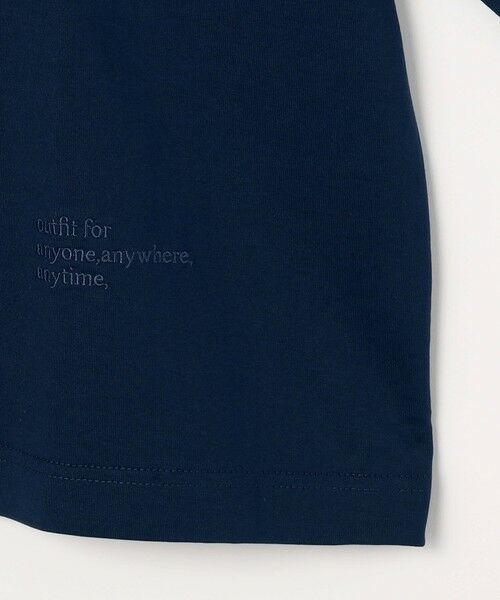 SHIPS / シップス Tシャツ | SHIPS any:〈洗濯機可能〉ピマ コットン ワンポイント 刺繍 7分袖 ポケット Tシャツ◆ | 詳細29