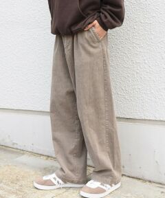 SHIPS / シップス その他パンツ | SHIPS any:〈洗濯機可能〉ブリーチ コーデュロイ リラックス イージー パンツ◆