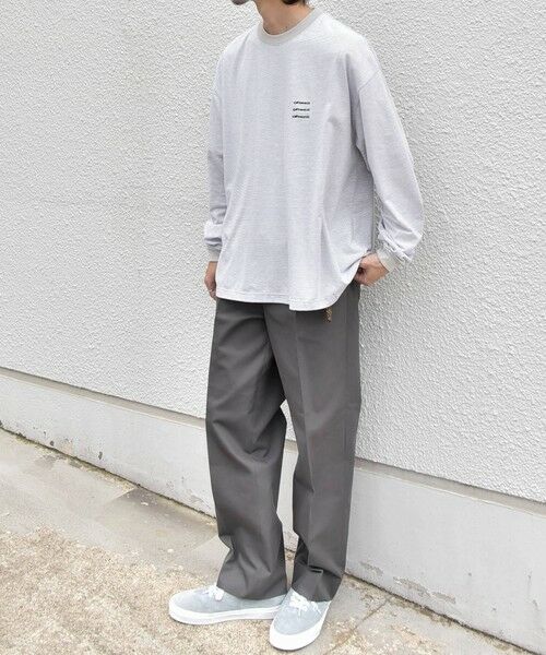 SHIPS / シップス チノ・ワークパンツ | SHIPS any:〈洗濯機可能〉2タック センタークリース リラックス チノ スラックス◆ | 詳細1