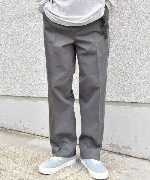 SHIPS / シップス チノ・ワークパンツ | SHIPS any:〈洗濯機可能〉2タック センタークリース リラックス チノ スラックス◆ | 詳細3