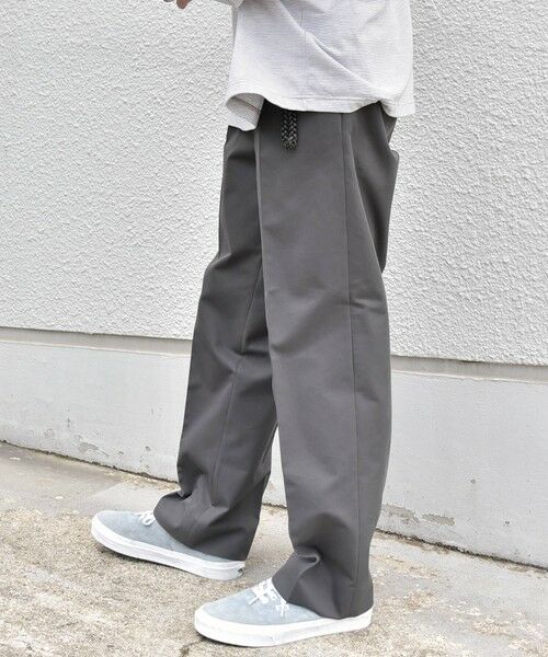 SHIPS / シップス チノ・ワークパンツ | SHIPS any:〈洗濯機可能〉2タック センタークリース リラックス チノ スラックス◆ | 詳細4