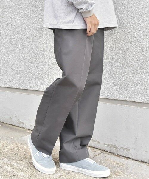 SHIPS / シップス チノ・ワークパンツ | SHIPS any:〈洗濯機可能〉2タック センタークリース リラックス チノ スラックス◆ | 詳細5