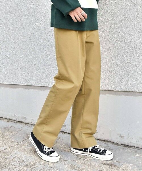 SHIPS / シップス チノ・ワークパンツ | SHIPS any:〈洗濯機可能〉2タック センタークリース リラックス チノ スラックス◆ | 詳細10