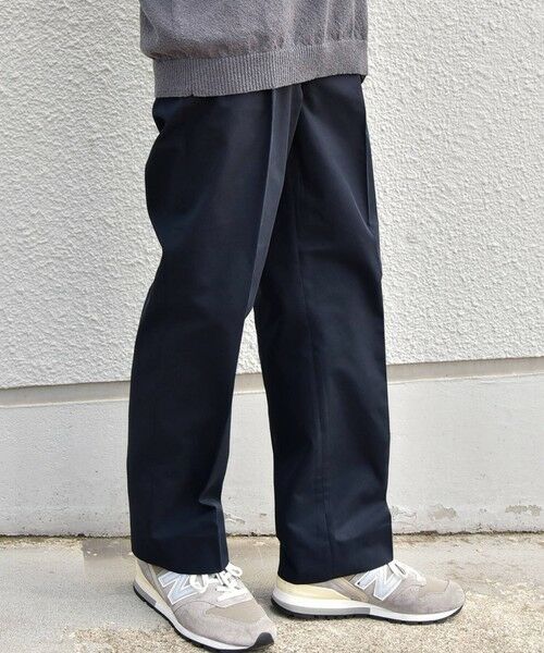 SHIPS / シップス チノ・ワークパンツ | SHIPS any:〈洗濯機可能〉2タック センタークリース リラックス チノ スラックス◆ | 詳細14