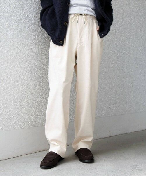 SHIPS / シップス その他パンツ | 〈手洗い可能〉SOLOTEX(R) コーデュロイ 2タック セミワイド イージーパンツ(セットアップ対応)◆ | 詳細3