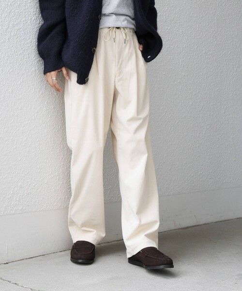 SHIPS / シップス その他パンツ | 〈手洗い可能〉SOLOTEX(R) コーデュロイ 2タック セミワイド イージーパンツ(セットアップ対応)◆ | 詳細5