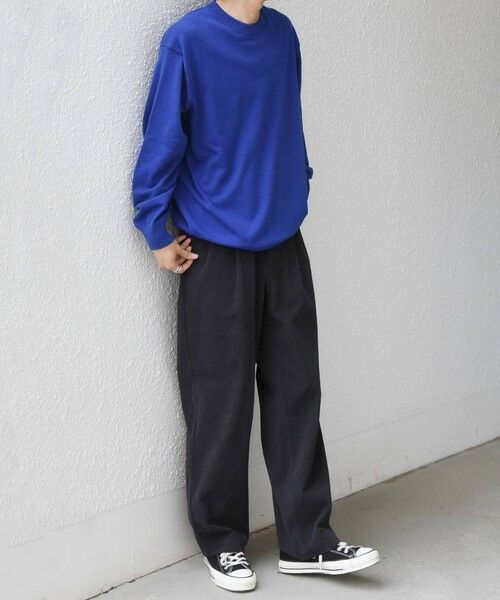SHIPS / シップス その他パンツ | 〈手洗い可能〉SOLOTEX(R) コーデュロイ 2タック セミワイド イージーパンツ(セットアップ対応)◆ | 詳細8
