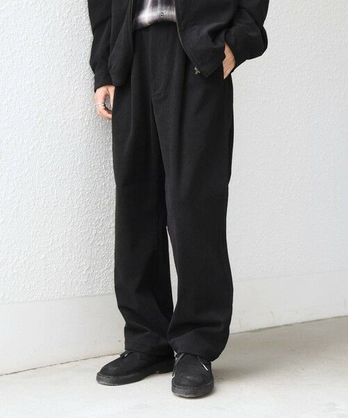 SHIPS / シップス その他パンツ | 〈手洗い可能〉SOLOTEX(R) コーデュロイ 2タック セミワイド イージーパンツ(セットアップ対応)◆ | 詳細18