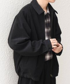 SHIPS / シップス ブルゾン | 〈手洗い可能〉SOLOTEX(R) コーデュロイ スピンドル ジップアップ ブルゾン(セットアップ対応)◆
