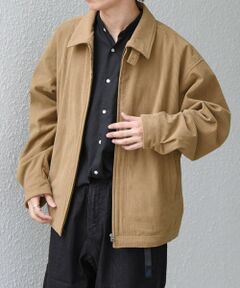 SHIPS / シップス ブルゾン | 〈手洗い可能〉SOLOTEX(R) コーデュロイ スピンドル ジップアップ ブルゾン(セットアップ対応)◆