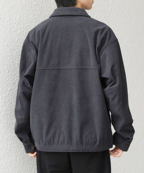 SHIPS / シップス ブルゾン | 〈手洗い可能〉SOLOTEX(R) コーデュロイ スピンドル ジップアップ ブルゾン(セットアップ対応)◆ | 詳細5