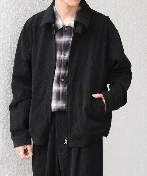 SHIPS / シップス ブルゾン | 〈手洗い可能〉SOLOTEX(R) コーデュロイ スピンドル ジップアップ ブルゾン(セットアップ対応)◆ | 詳細23