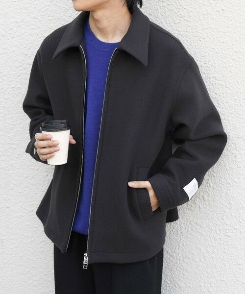 SHIPS / シップス ブルゾン | PURE WOOL MELTON リラックス ジップアップ ブルゾン◆ | 詳細20