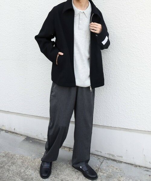 SHIPS / シップス ブルゾン | PURE WOOL MELTON リラックス ジップアップ ブルゾン◆ | 詳細26